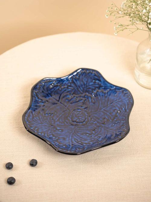 Blue Antique Platter