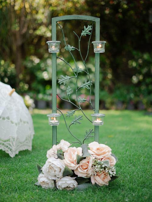 Leaf Tea Light Stand