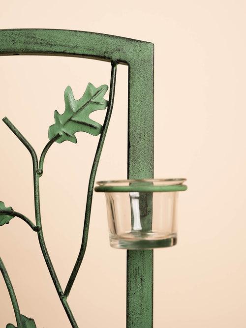 Leaf Tea Light Stand