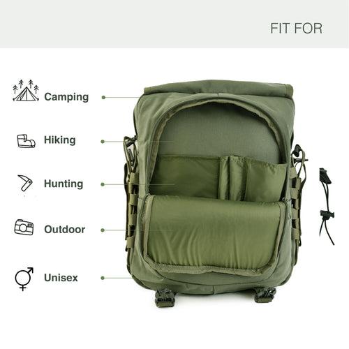 Military Laptop Backpack - 14 Inches