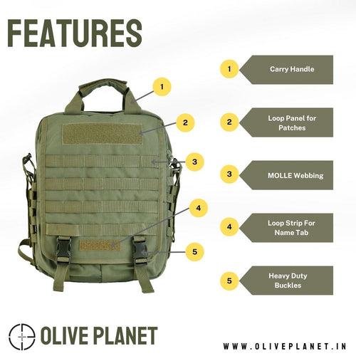 Military Laptop Backpack - 14 Inches