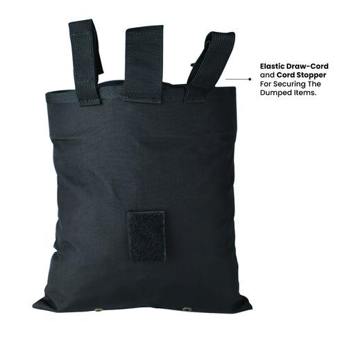 Roll Up Dump Pouch - Black