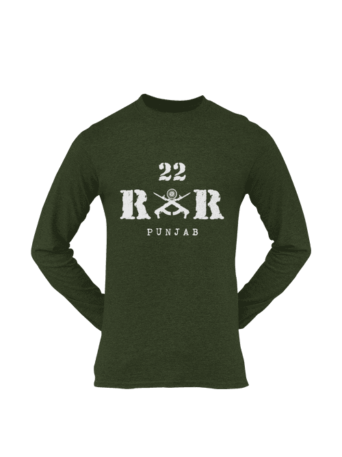 Rashtriya Rifles T-shirt - 22 RR Punjab (Men)