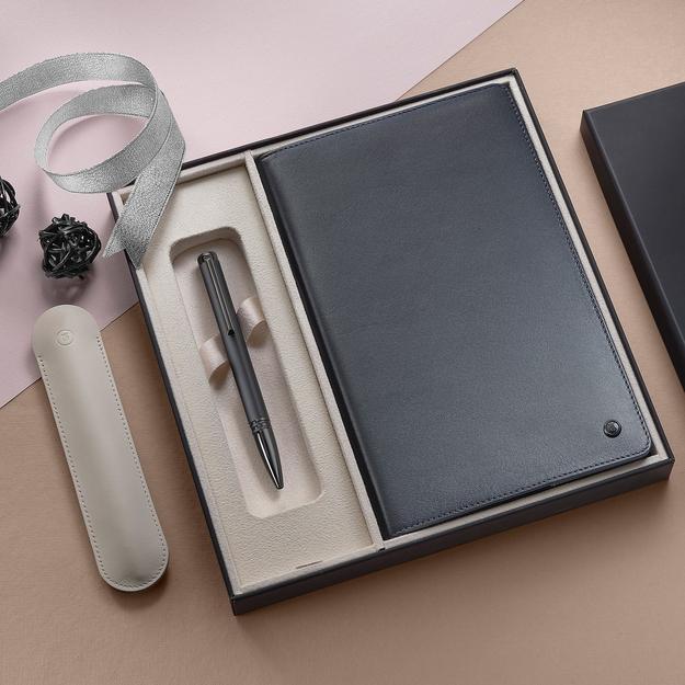 Torque Pen With Notebook Jacket Gift Set