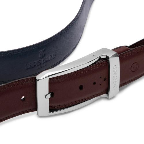 Knightsbridge Chestnut Brown Leather Belt