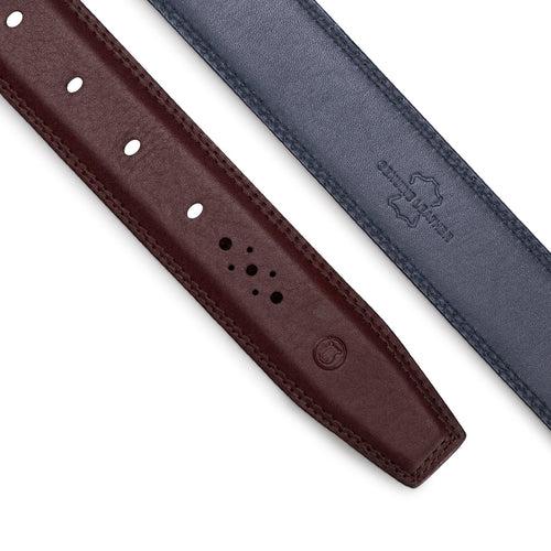 Knightsbridge Chestnut Brown Leather Belt