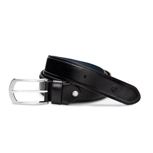 Southwark Heritage Black Leather Belt