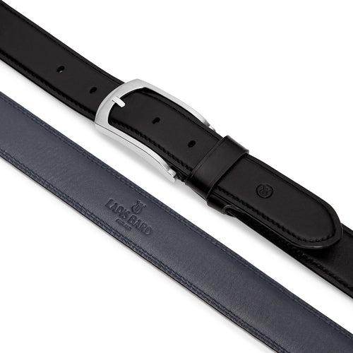 Southwark Heritage Black Leather Belt