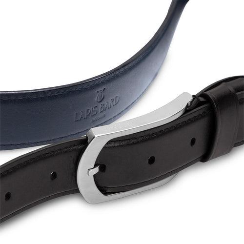 Southwark Heritage Black Leather Belt