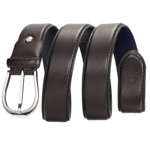 Sullivan Charcoal Brogue Belt