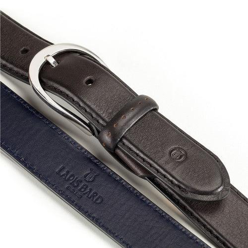 Sullivan Charcoal Brogue Belt