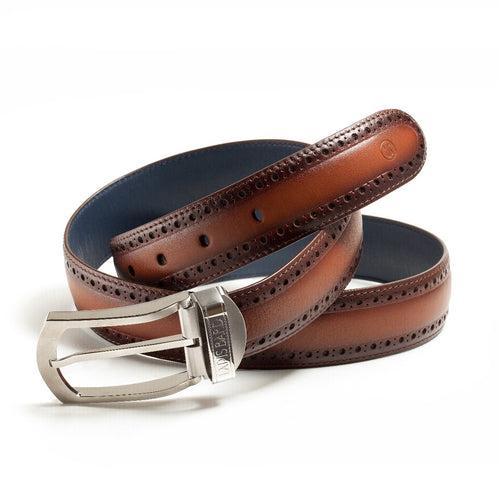 Southwark Brogue Leather Belt