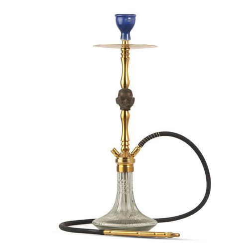 COCOYAYA Jungle Series Mr. P Hookah - Golden (Transparent Base)