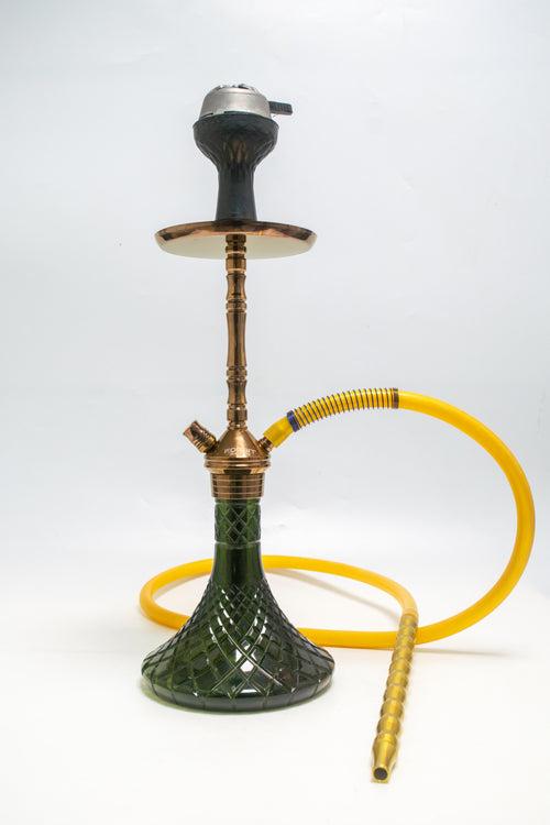 Fighter Hookah L3 - Bronze Stem / Black Base