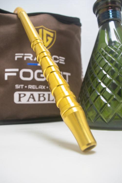 Pablo L2 Hookah with Bag - Green Base / Black Stem