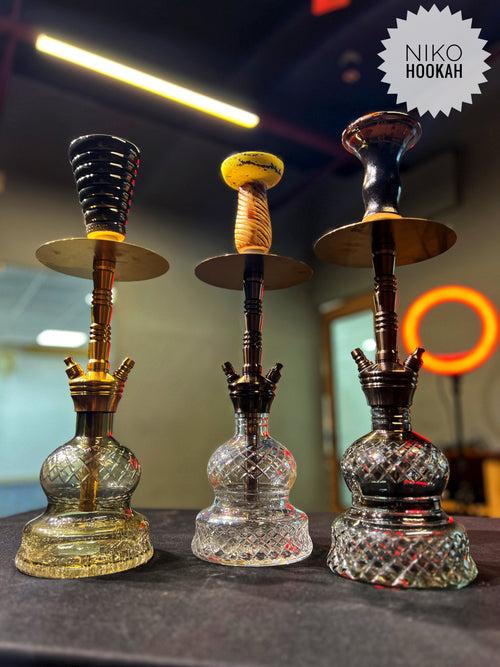 COCOYAYA Niko Hookah (Conquer Series) - Bronze (Transparent Base)