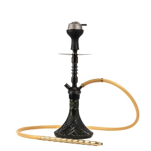 Joe Hookah with Bag (Fighter Series) - Green Base / Black Stem