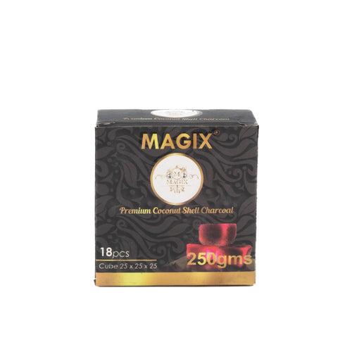 Magix Coconut Coal for Hookah 250g Pack - 18pcs