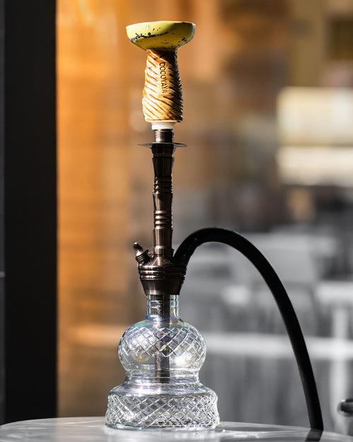 COCOYAYA Niko Hookah (Conquer Series) - Bronze (Transparent Base)