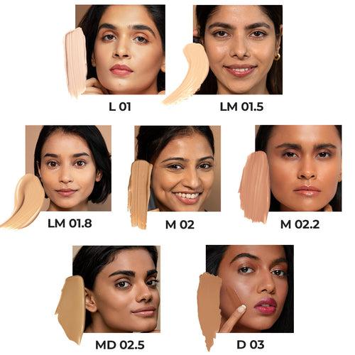 M 02.2 Skin-tint Mattifying Foundation