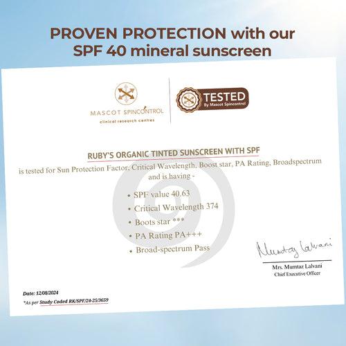 Tinted Mineral Sunscreen SPF 40