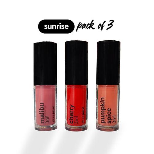 Lip Oil Gloss Minis (Sunrise)