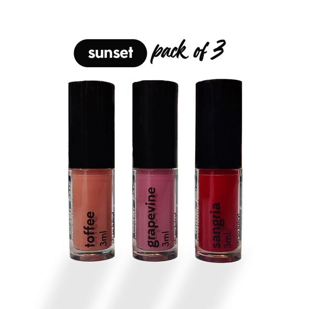 Lip Oil Gloss Minis (Sunset)