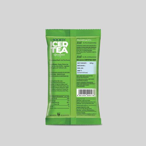 Society Iced Premix Tea Raw Mango Pouch