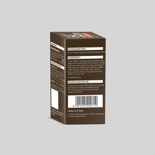 Society Cappuccino Premix Mono Carton