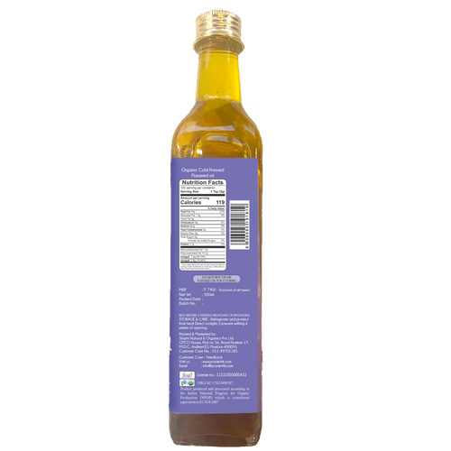 Flax Seed Oil - Organic