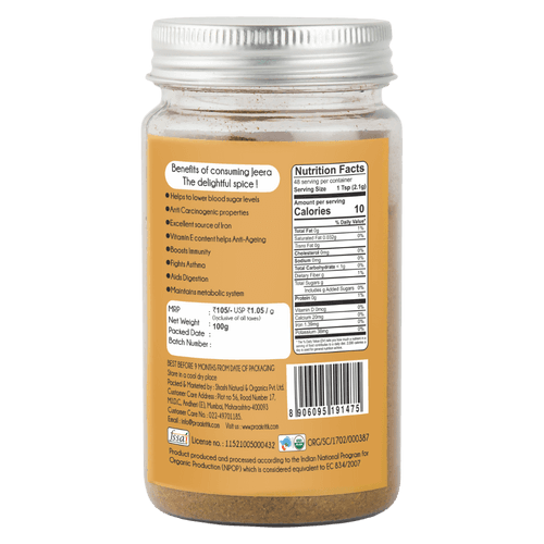 Jeera Powder 100g - Organic