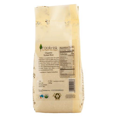 Kolam Rice 500g - Organic