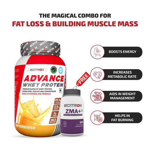 Advance Whey Protein with 20 Vitamins & Minerals