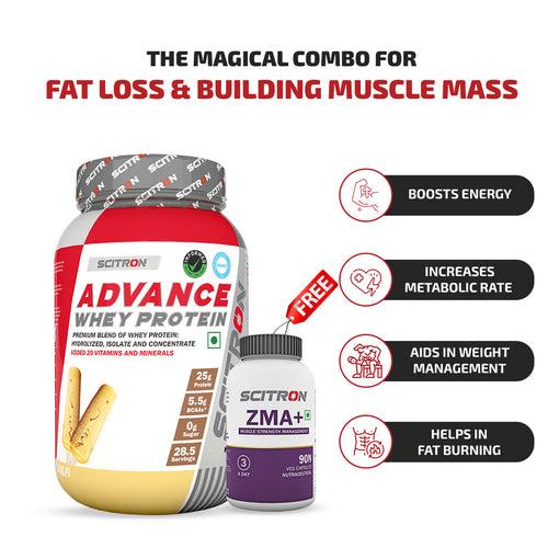 Advance Whey Protein with 20 Vitamins & Minerals