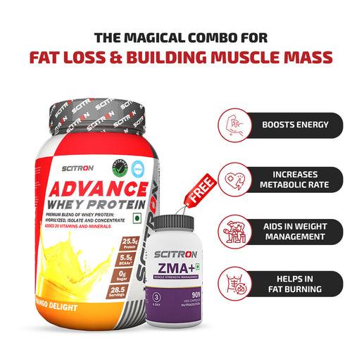 Advance Whey Protein with 20 Vitamins & Minerals