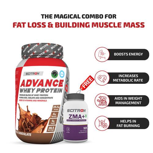 Advance Whey Protein with 20 Vitamins & Minerals