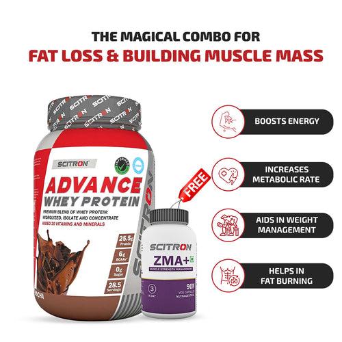 Advance Whey Protein with 20 Vitamins & Minerals