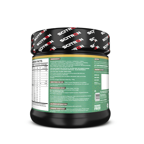 Nitro Series EAA 9 Essential Amino Acids (6.5g EAA, 4.8g BCAA, 0g Sugar)