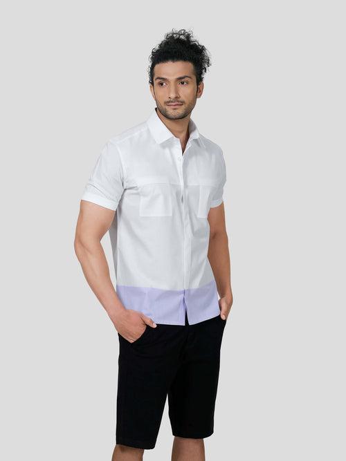 Zephyr Short Sleeve Untuck Fit Shirt