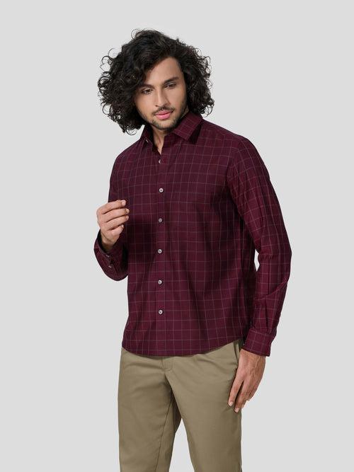 Eloquent Full Sleeve Untuck Fit Shirt