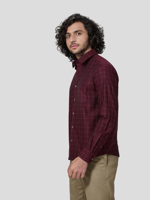 Eloquent Full Sleeve Untuck Fit Shirt