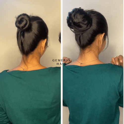 Faux Scrunchie Bun