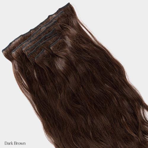 Classic | 7 Set Clip-In Extensions | Natural Wavy