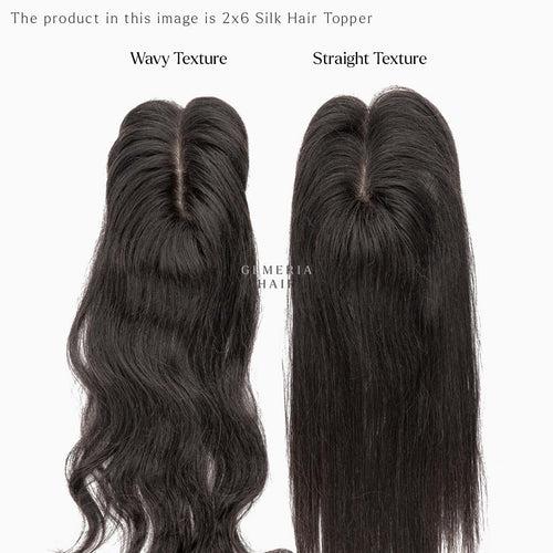 1.5"x5" | Silk Hair Topper