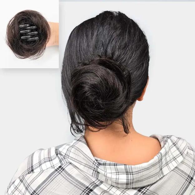 Clip-On Hair Bun