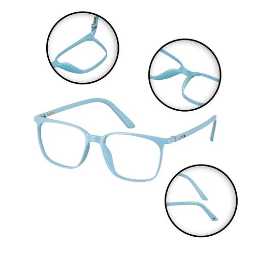 Bluno Candy Square Computer Glasses for Women (Unisex)