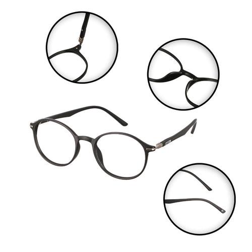 Bluno Daily Round Computer Glasses for Men (Unisex)