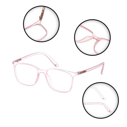 Bluno Candy Square Computer Glasses for Women (Unisex)