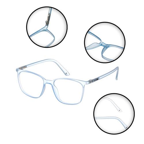 Bluno Candy Square Computer Glasses for Women (Unisex)