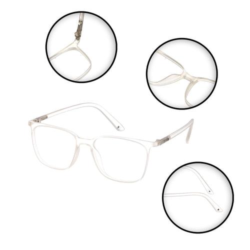 Bluno Candy Square Computer Glasses for Men (Unisex)